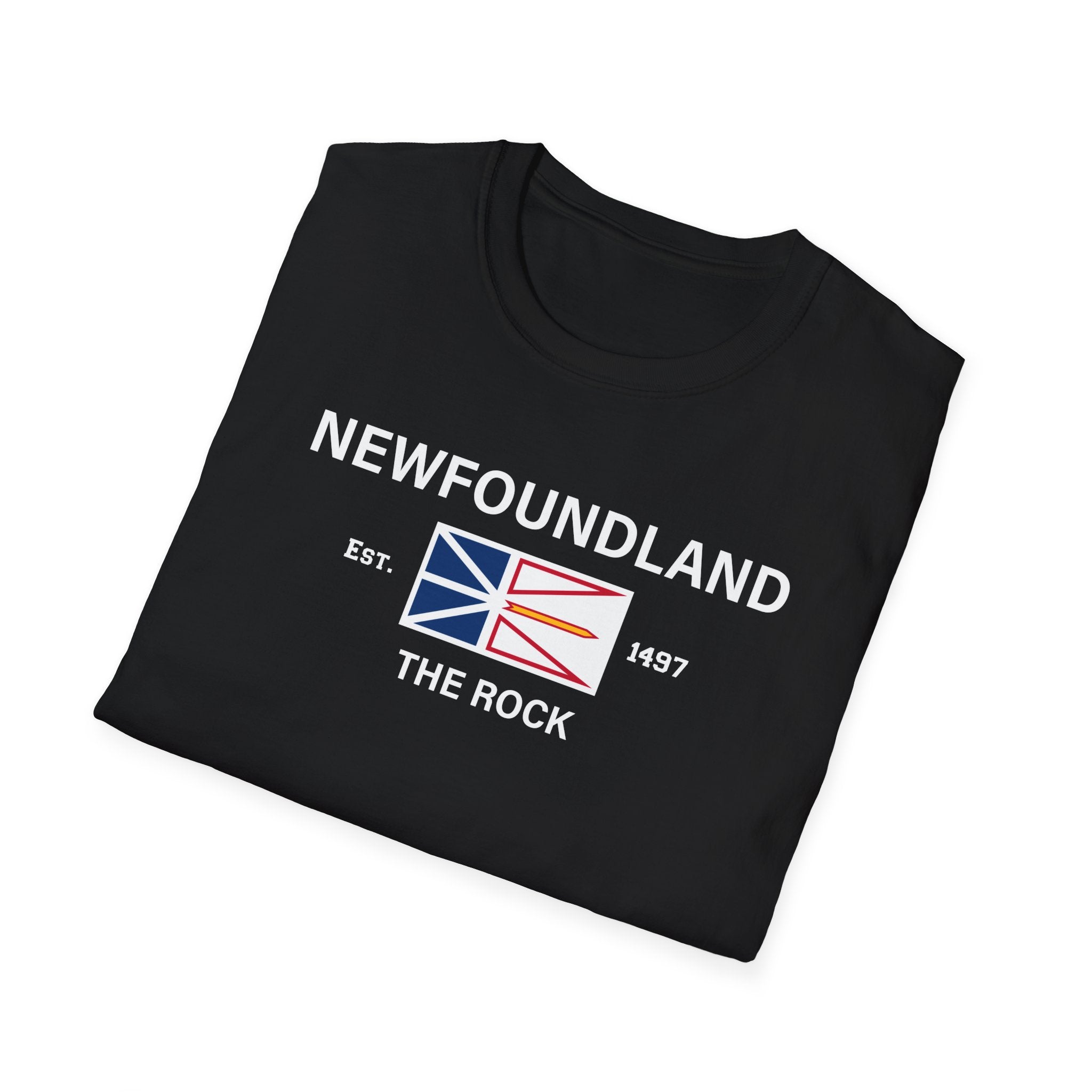 Newfoundland, Est. 1497 T-Shirt - Newfinese Please