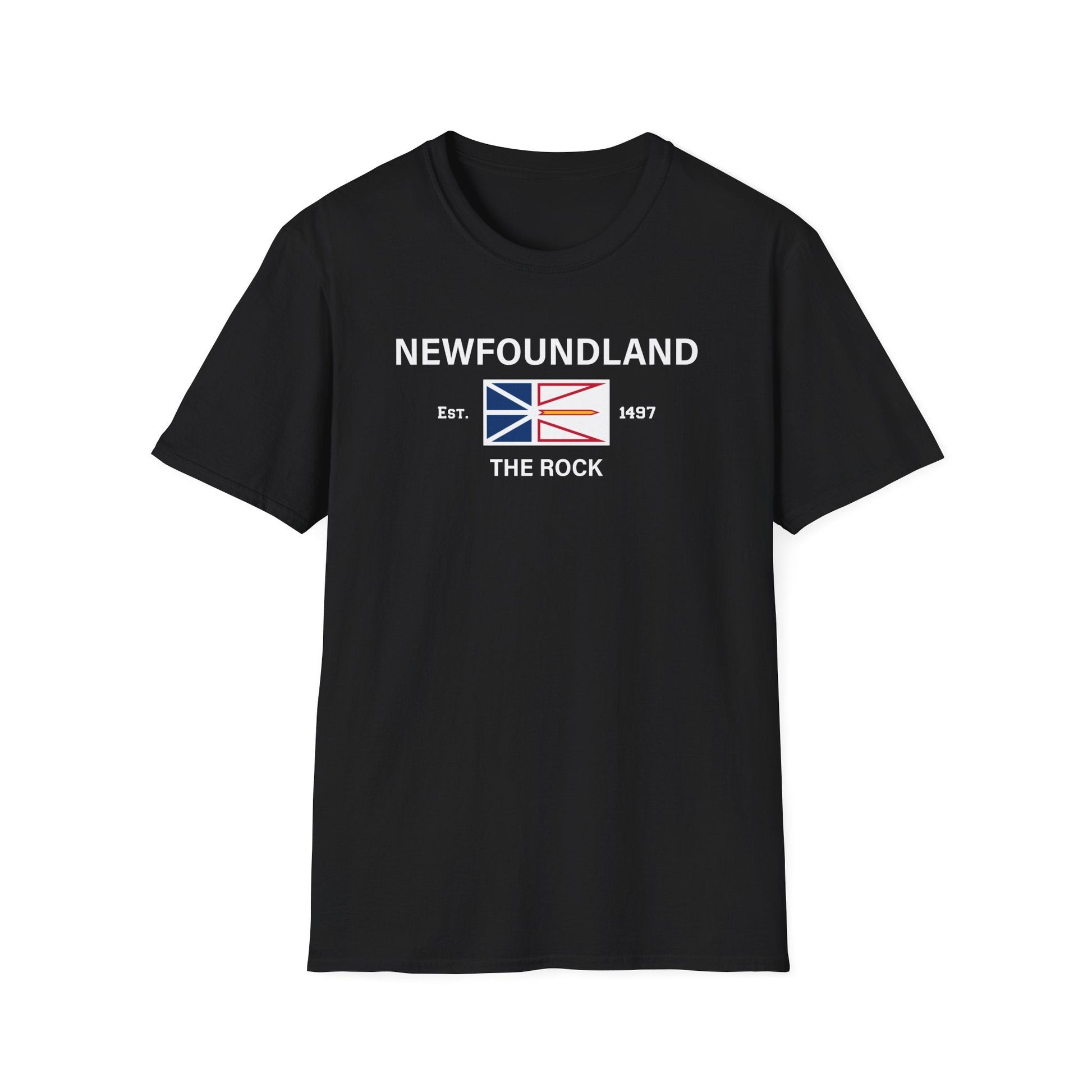 Newfoundland, Est. 1497 T-Shirt - Newfinese Please