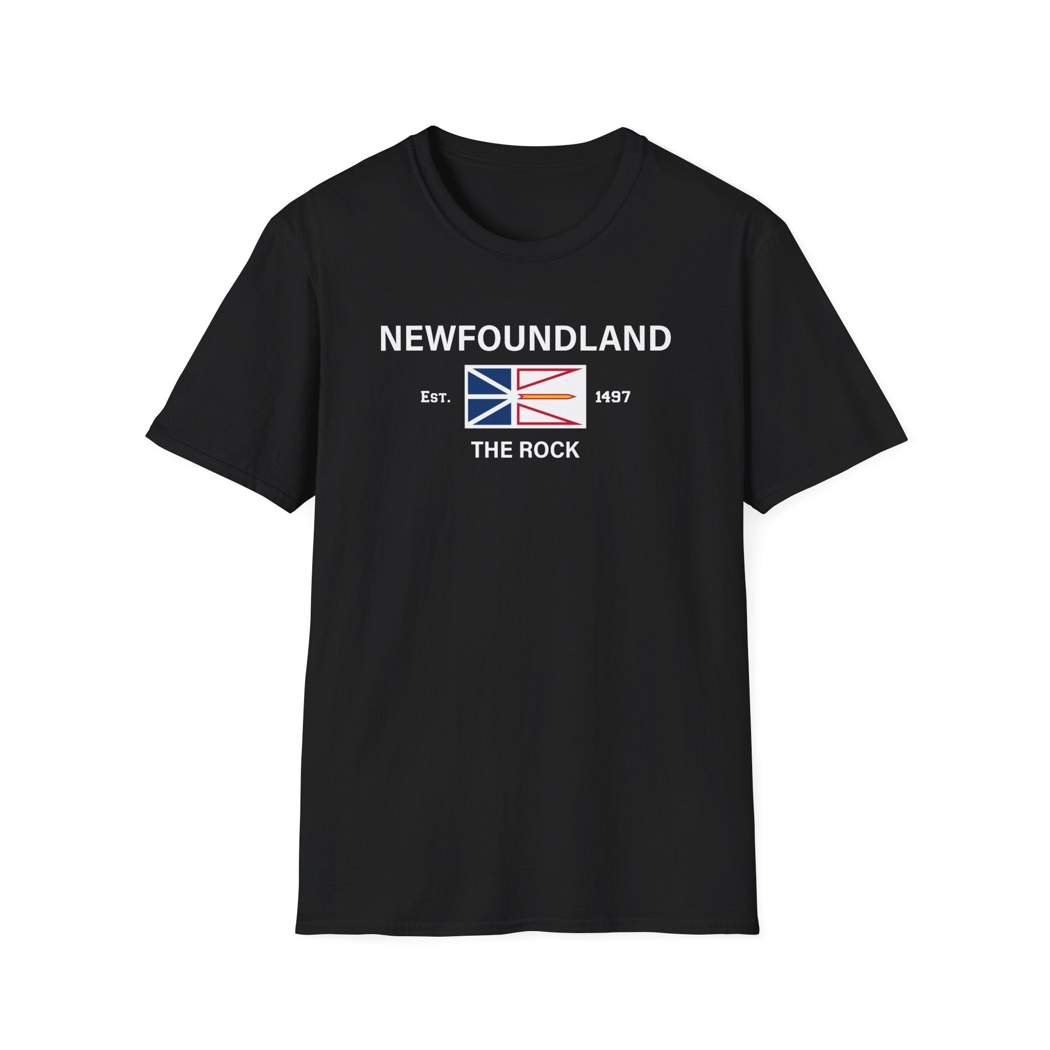 Newfoundland, Est. 1497 T-Shirt - Newfinese Please