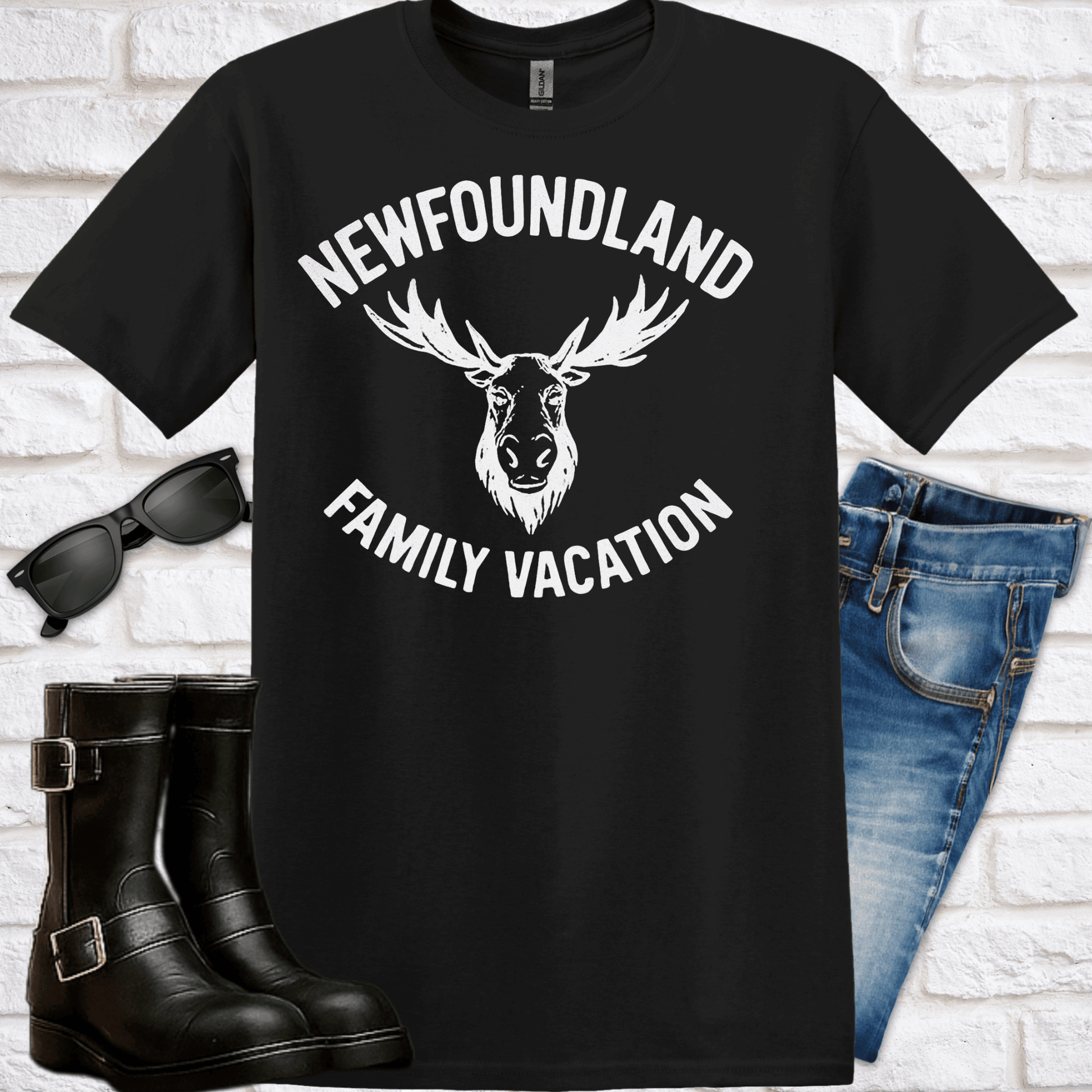 Newfoundland Family Vacation T-Shirt - Newfinese Please