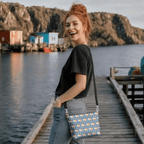 "Newfoundland Flag Island" Crossbody - Newfineseplease.ca