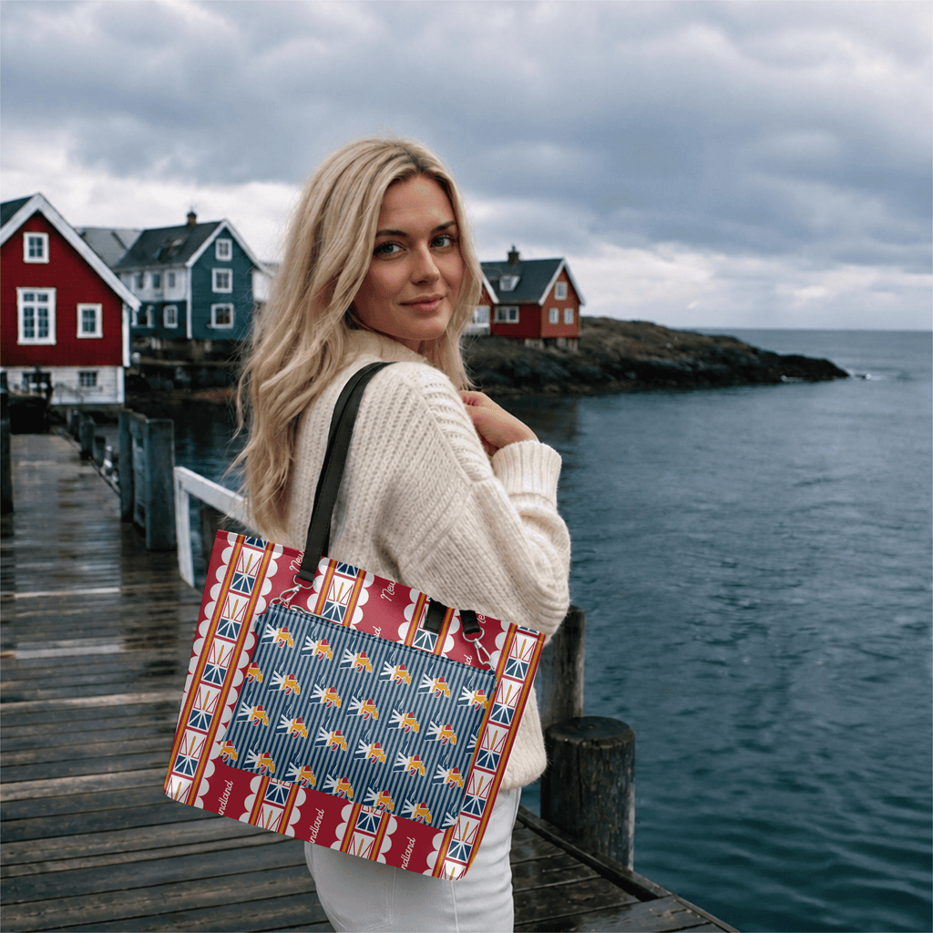 "Newfoundland Flag Island" Tote - Newfineseplease.ca