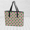 Newfoundland Flag Pattern Tote Bag – Newfoundland Travel & Gift Tote - Newfinese Please