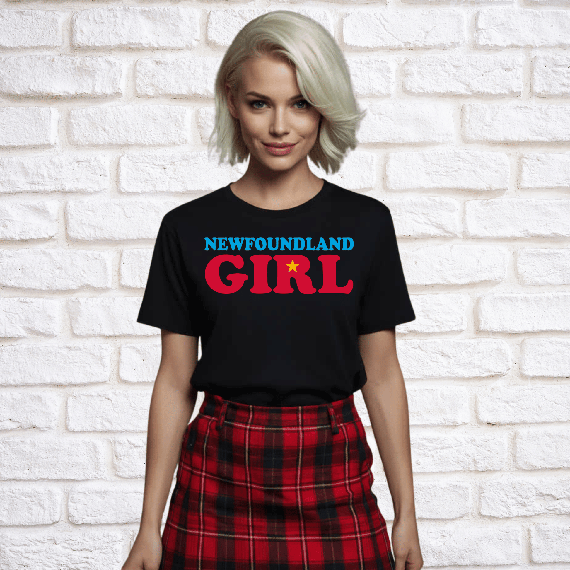 "Newfoundland Girl" T-Shirt - Newfinese Please