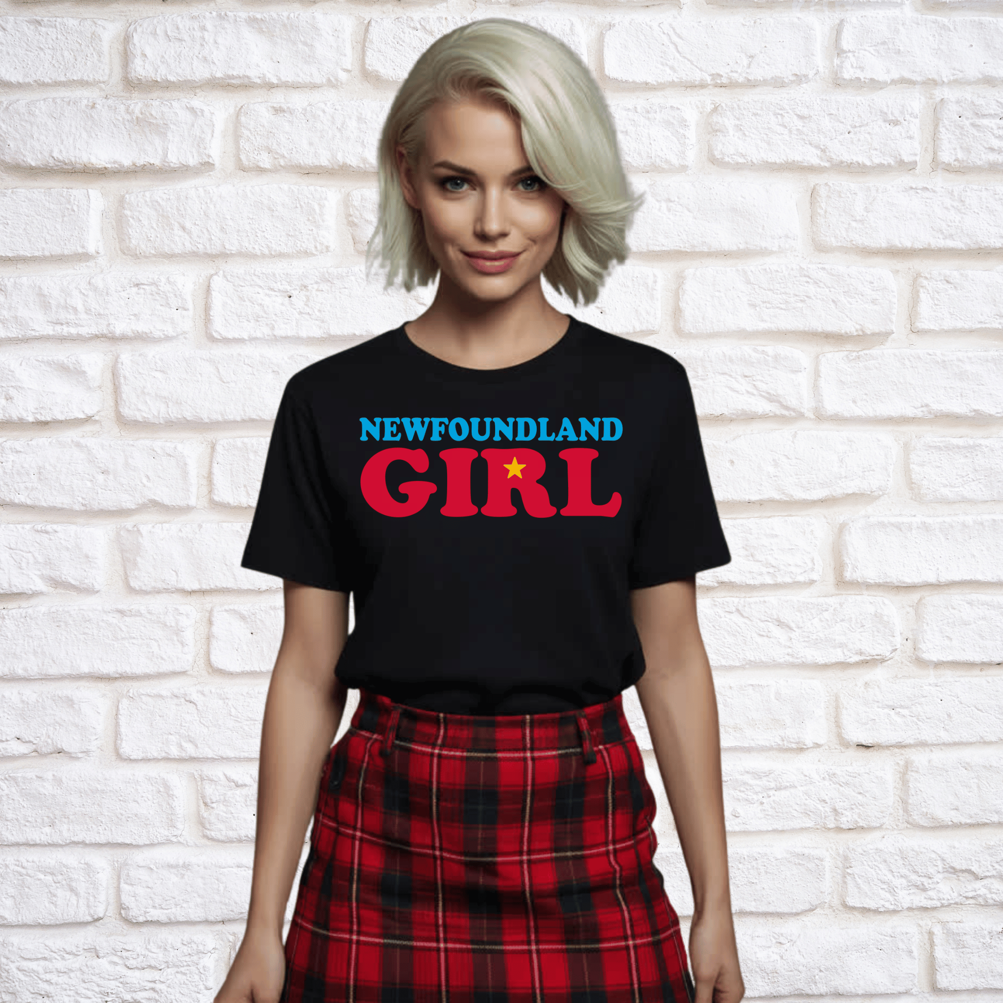 "Newfoundland Girl" T-Shirt - Newfinese Please