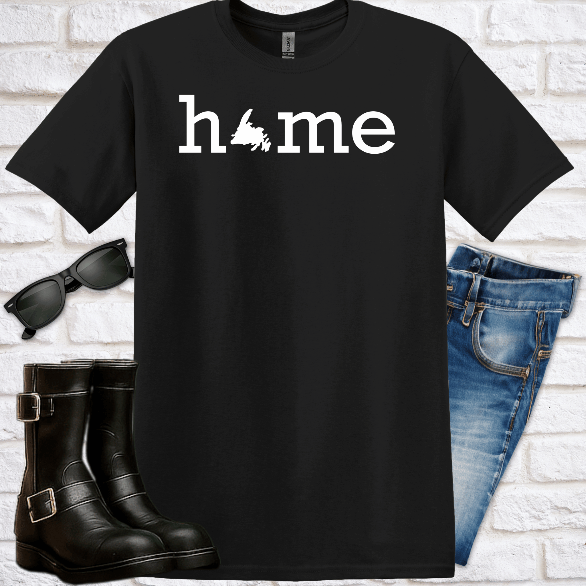"Newfoundland Home" T-Shirt - Newfinese Please