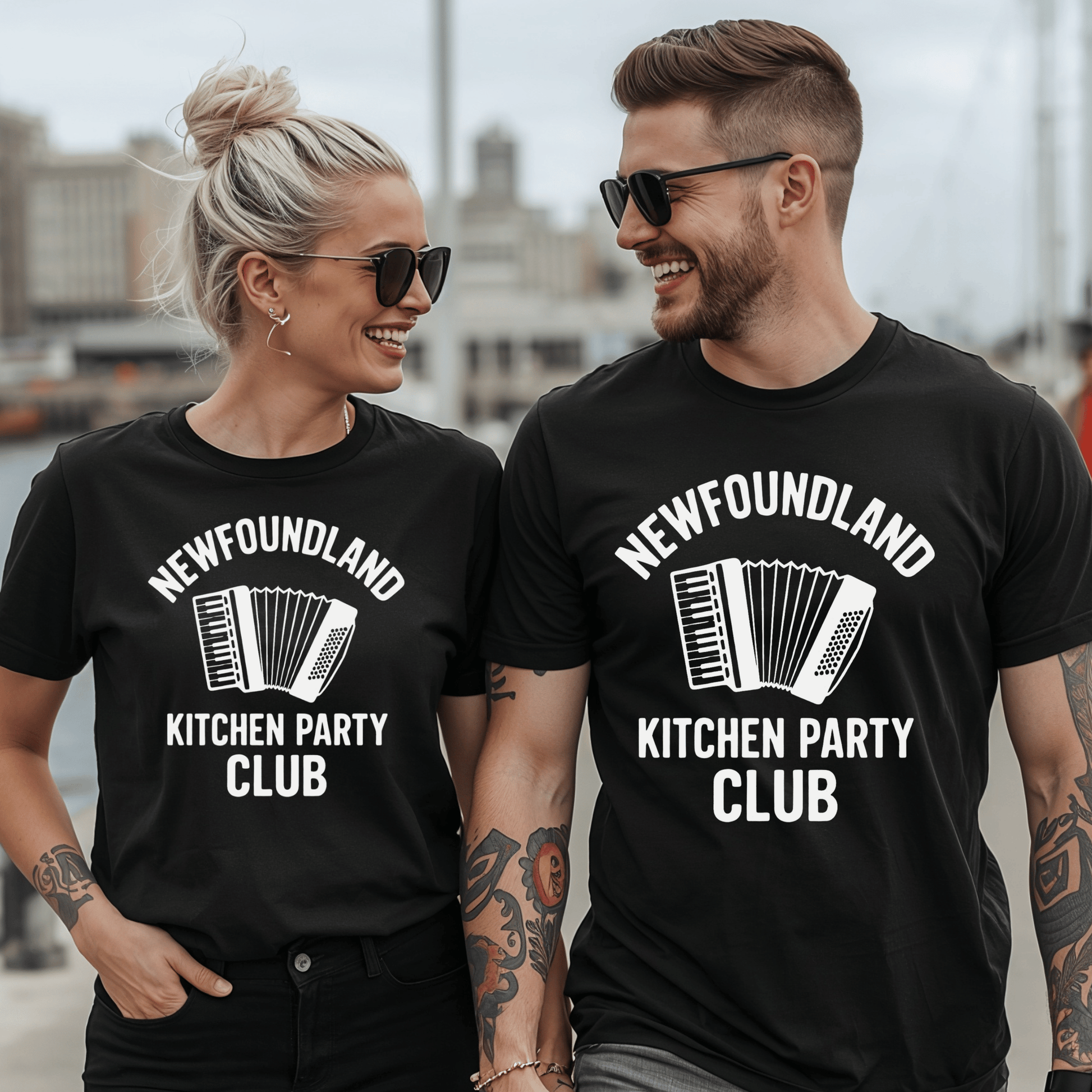 Newfoundland Kitchen Party Club T-Shirt - Newfinese Please