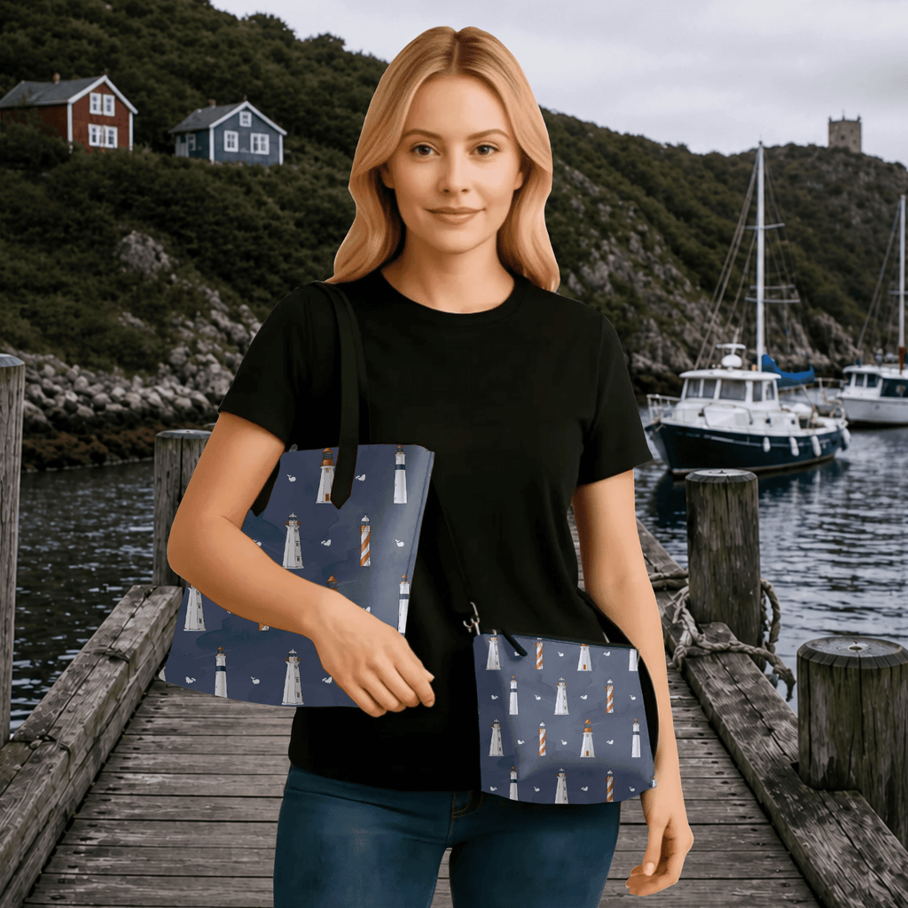 Newfoundland & Labrador Lighthouse Crossbody - Newfineseplease.ca