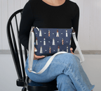 Newfoundland & Labrador Lighthouse Crossbody – Coastal Nautical Purse - Newfinese Please