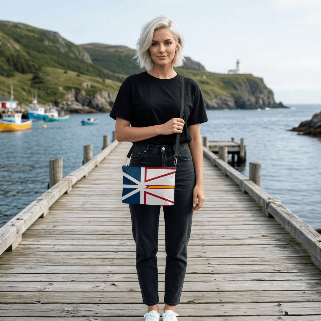"Newfoundland & Labrador Provincial Flag" Crossbody - Newfineseplease.ca