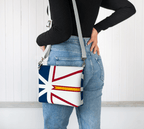 Newfoundland & Labrador Provincial Flag Crossbody — Newfoundland Collection - Newfineseplease.ca