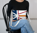 Newfoundland & Labrador Provincial Flag Crossbody — Newfoundland Collection - Newfineseplease.ca