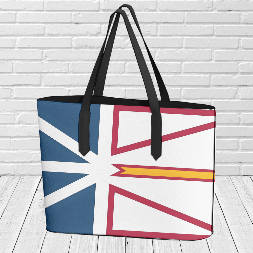 "Newfoundland & Labrador Provincial Flag" Tote Bag - Newfineseplease.ca