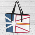 "Newfoundland & Labrador Provincial Flag" Tote Bag - Newfineseplease.ca