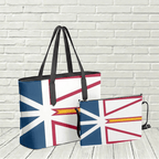 "Newfoundland & Labrador Provincial Flag" Tote Bag - Newfineseplease.ca