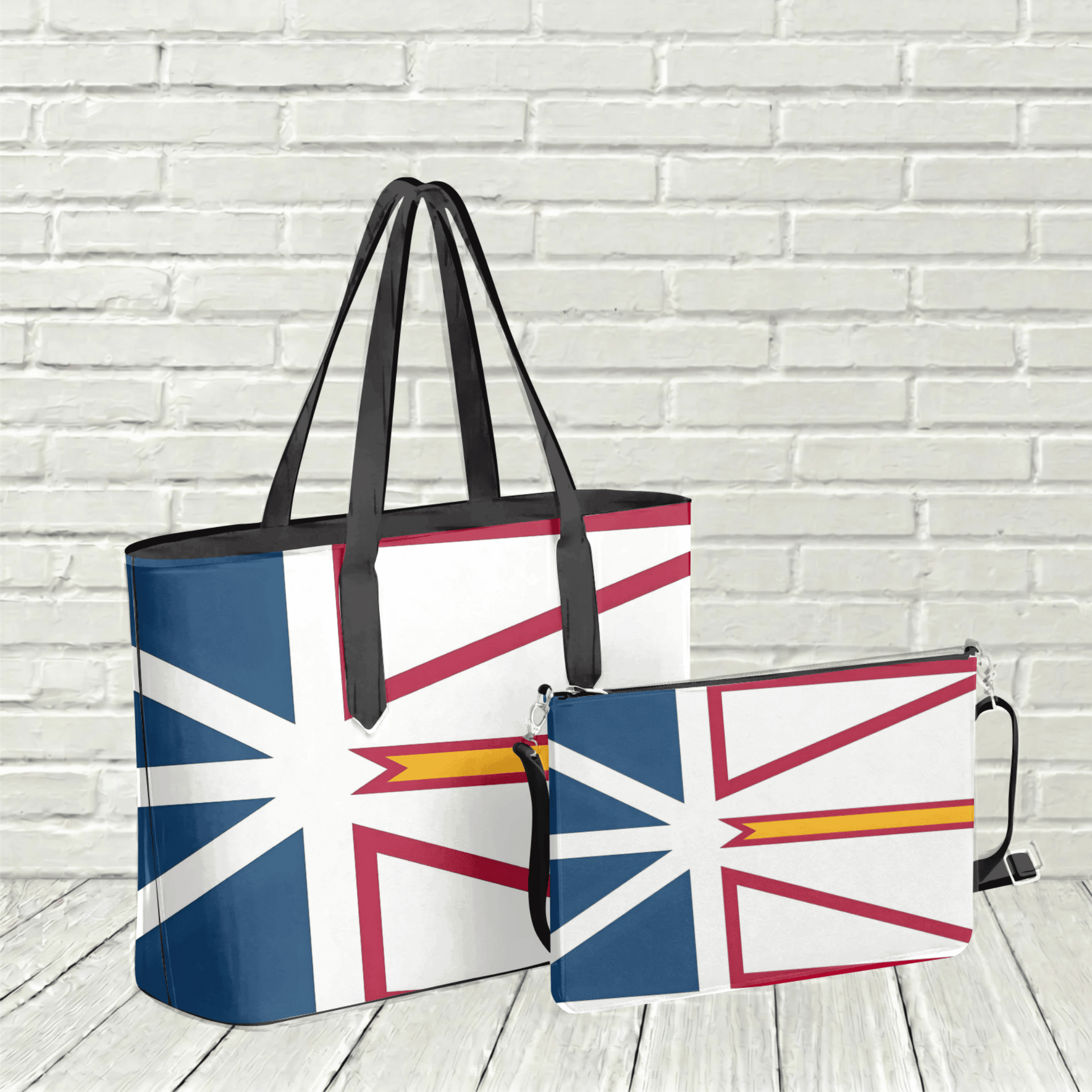 "Newfoundland & Labrador Provincial Flag" Tote Bag - Newfineseplease.ca