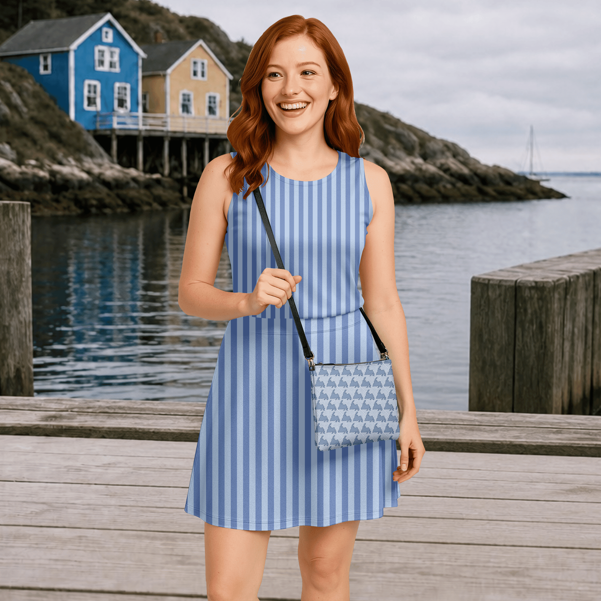 "Newfoundland Lattice" Crossbody - Newfineseplease.ca