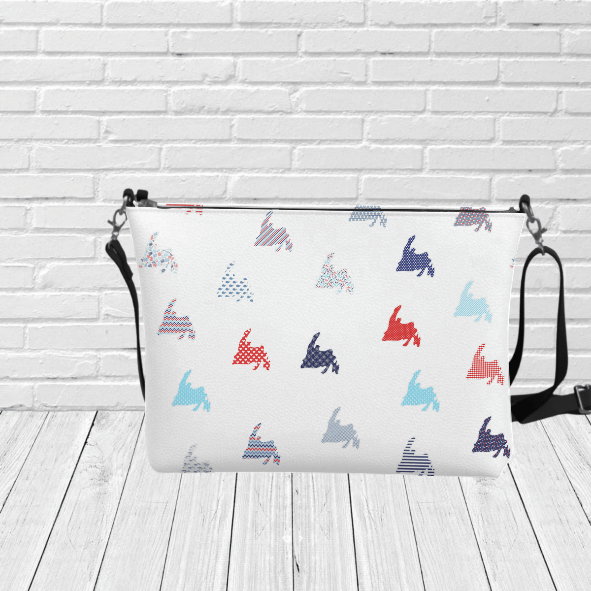 Newfoundland Nautical Mix Crossbody Bag - Newfinese Please