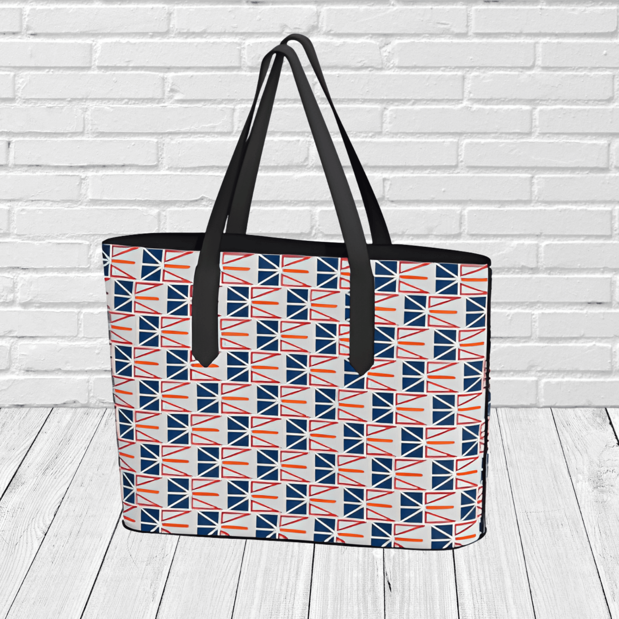 Newfoundland Provincial Flag Tote Bag – Newfoundland Travel & Gift Tote - Newfinese Please