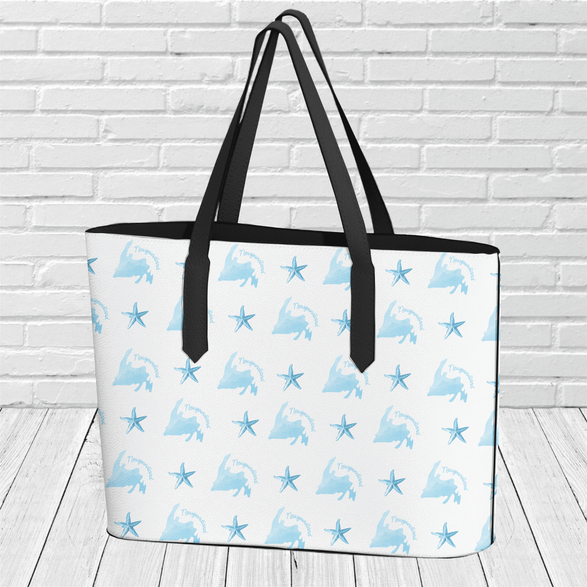 Newfoundland & Starfish Tote - Newfinese Please