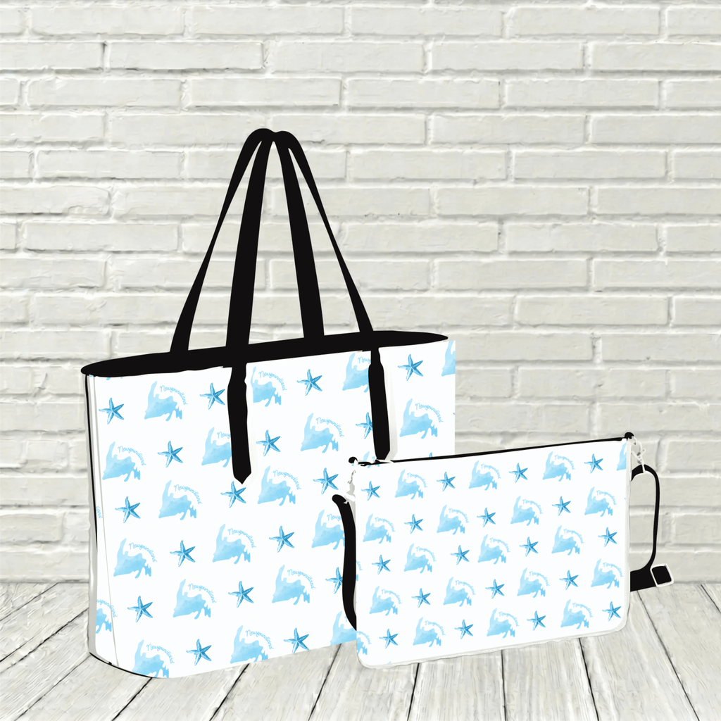 Newfoundland & Starfish Tote - Newfinese Please