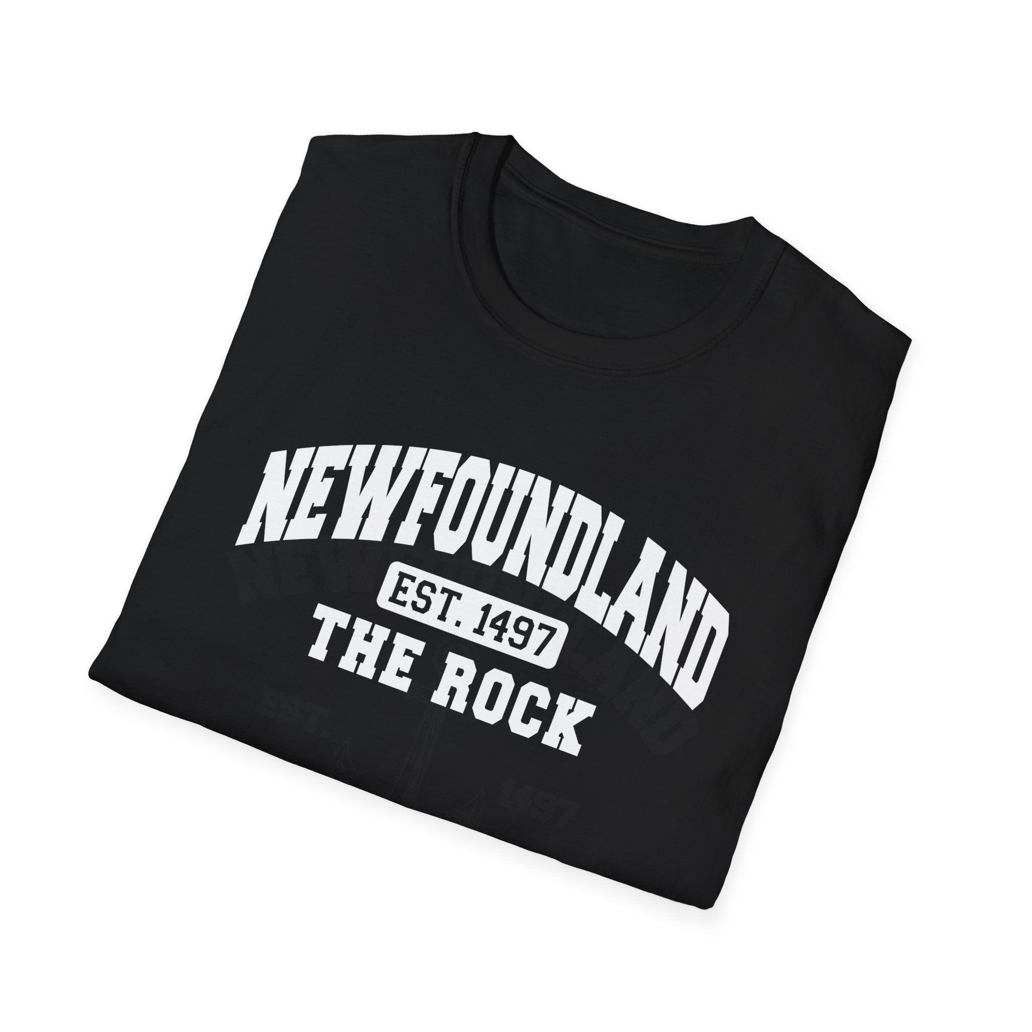 Newfoundland "The Rock" Est. 1497 T-Shirt - Newfinese Please