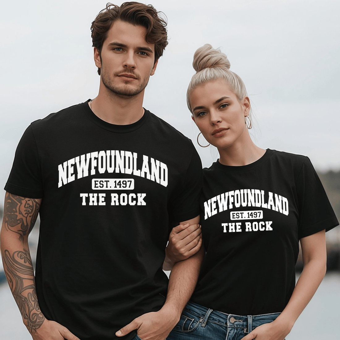 Newfoundland "The Rock" Est. 1497 T-Shirt - Newfinese Please