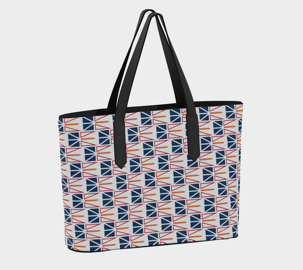 Newfoundland Tricolor Flag Tote - Newfinese Please