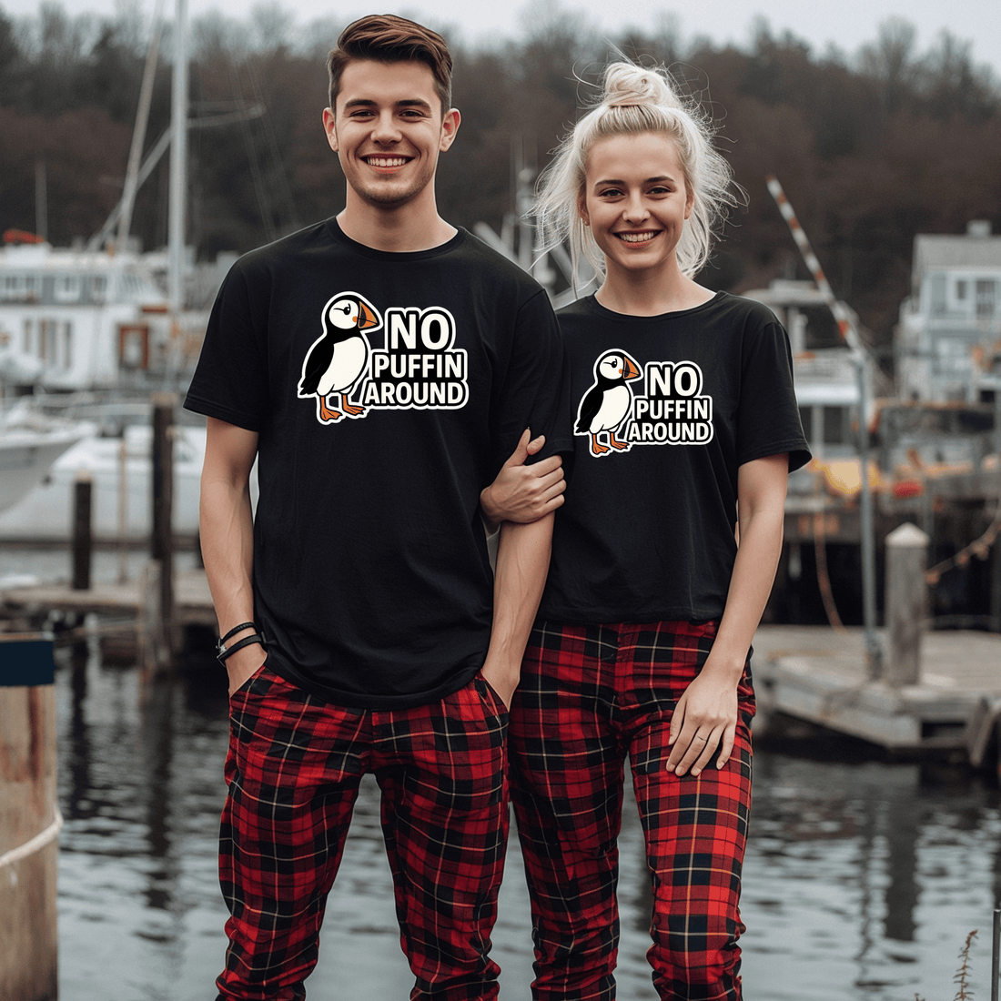 "No Puffin Around" T-Shirt - Newfinese Please