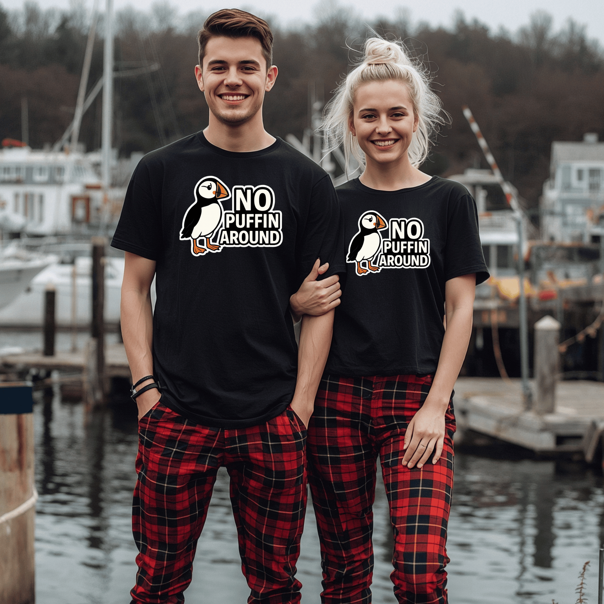 "No Puffin Around" T-Shirt - Newfinese Please