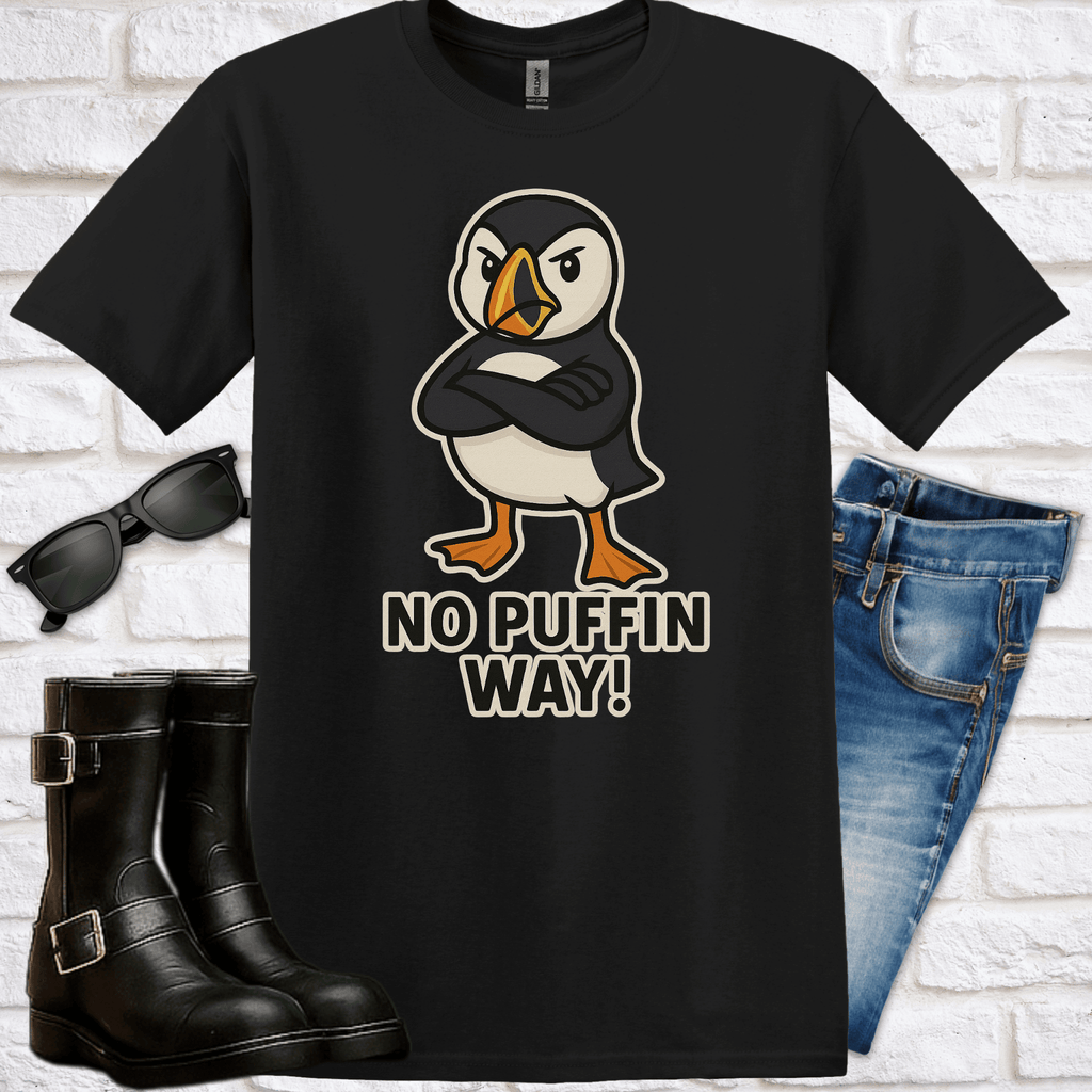 "No Puffin Way" T-Shirt