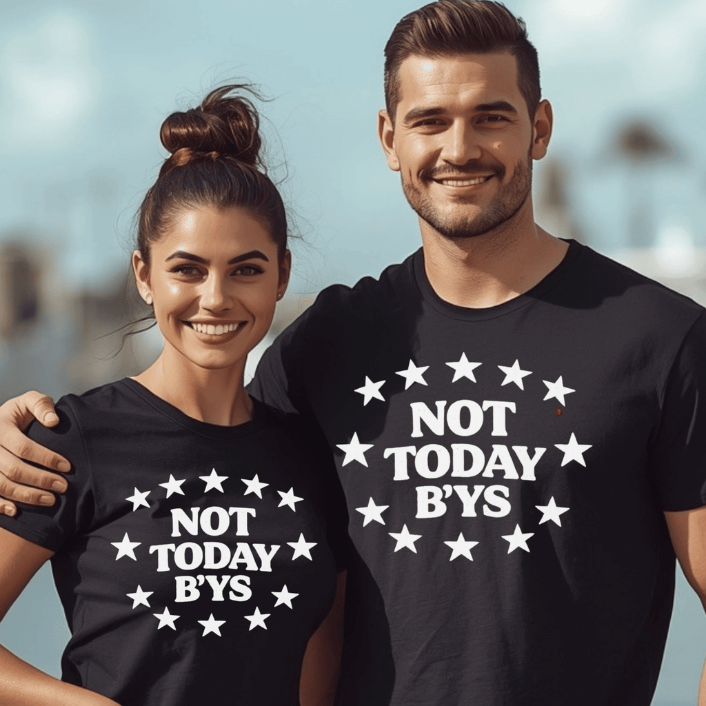 Not Today B'ys T-Shirt - Newfinese Please