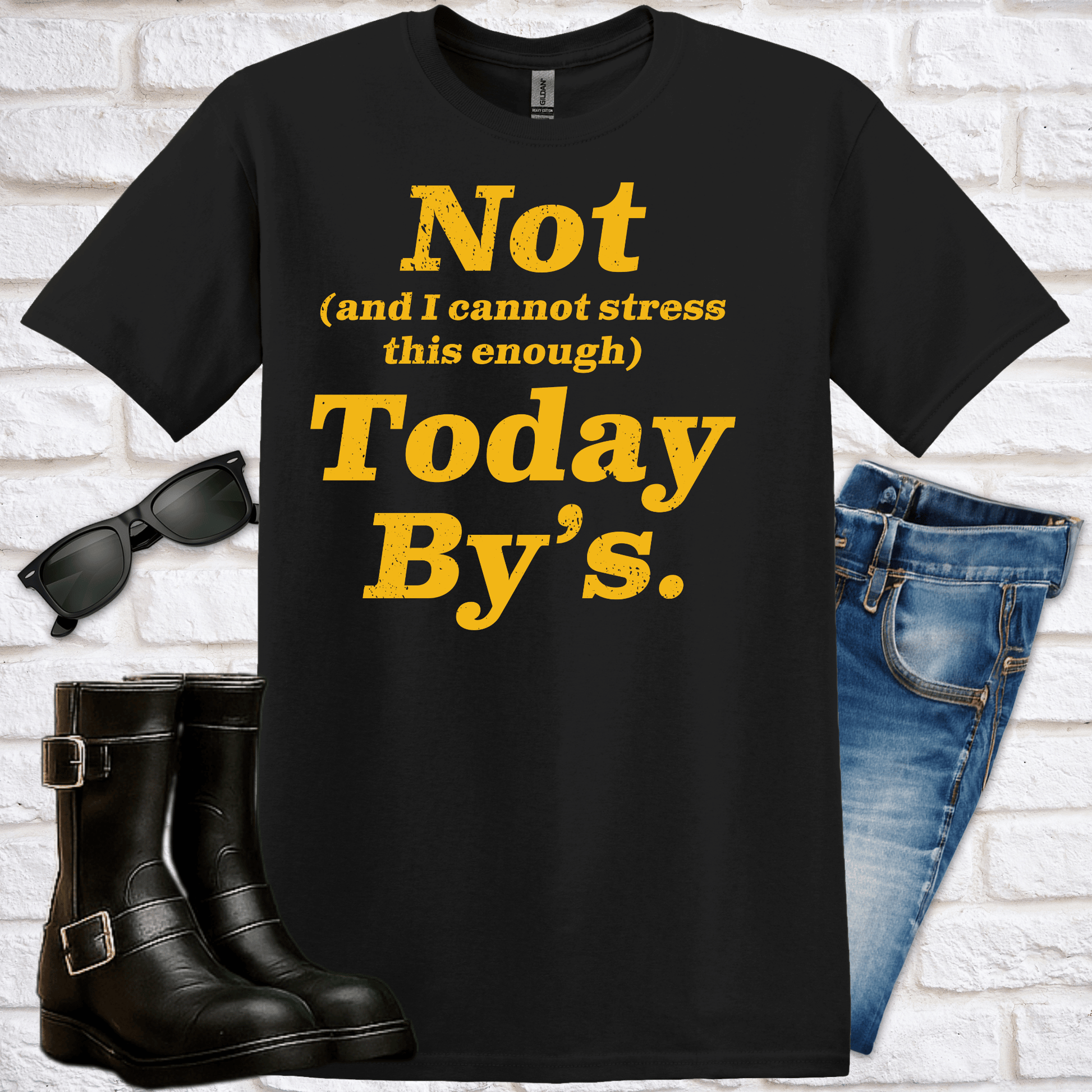"Not Today B’ys" T-Shirt - Newfinese Please