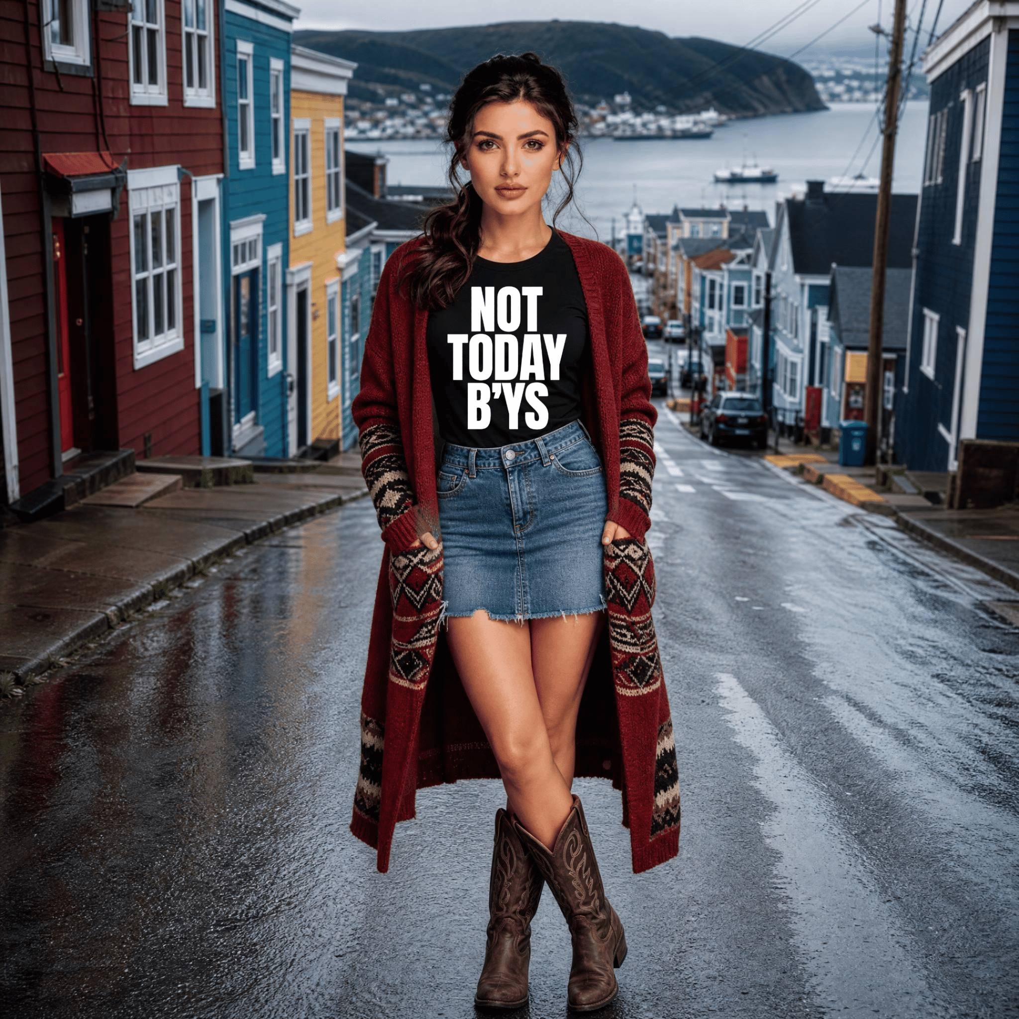 Not Today Bys T-Shirt - Newfinese Please