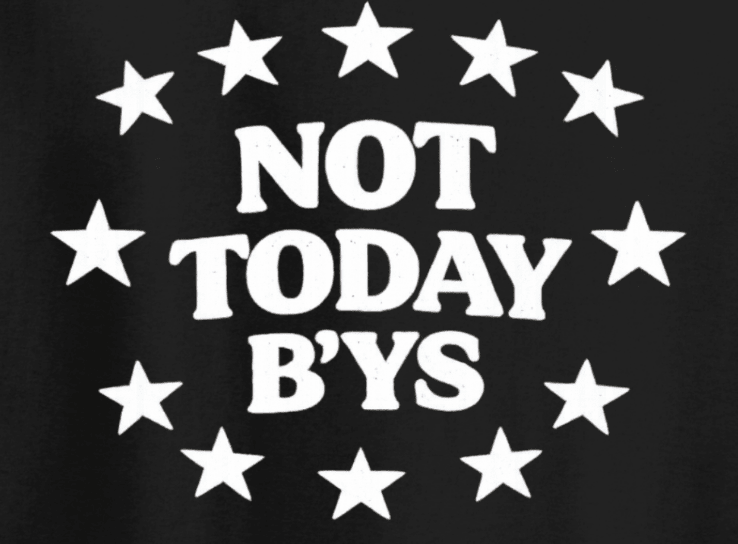 "Not Today B'ys" Tee - Newfoundland Classic Collection - Newfineseplease.ca