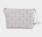 pink and blur anchor crossbody - Newfineseplease.ca