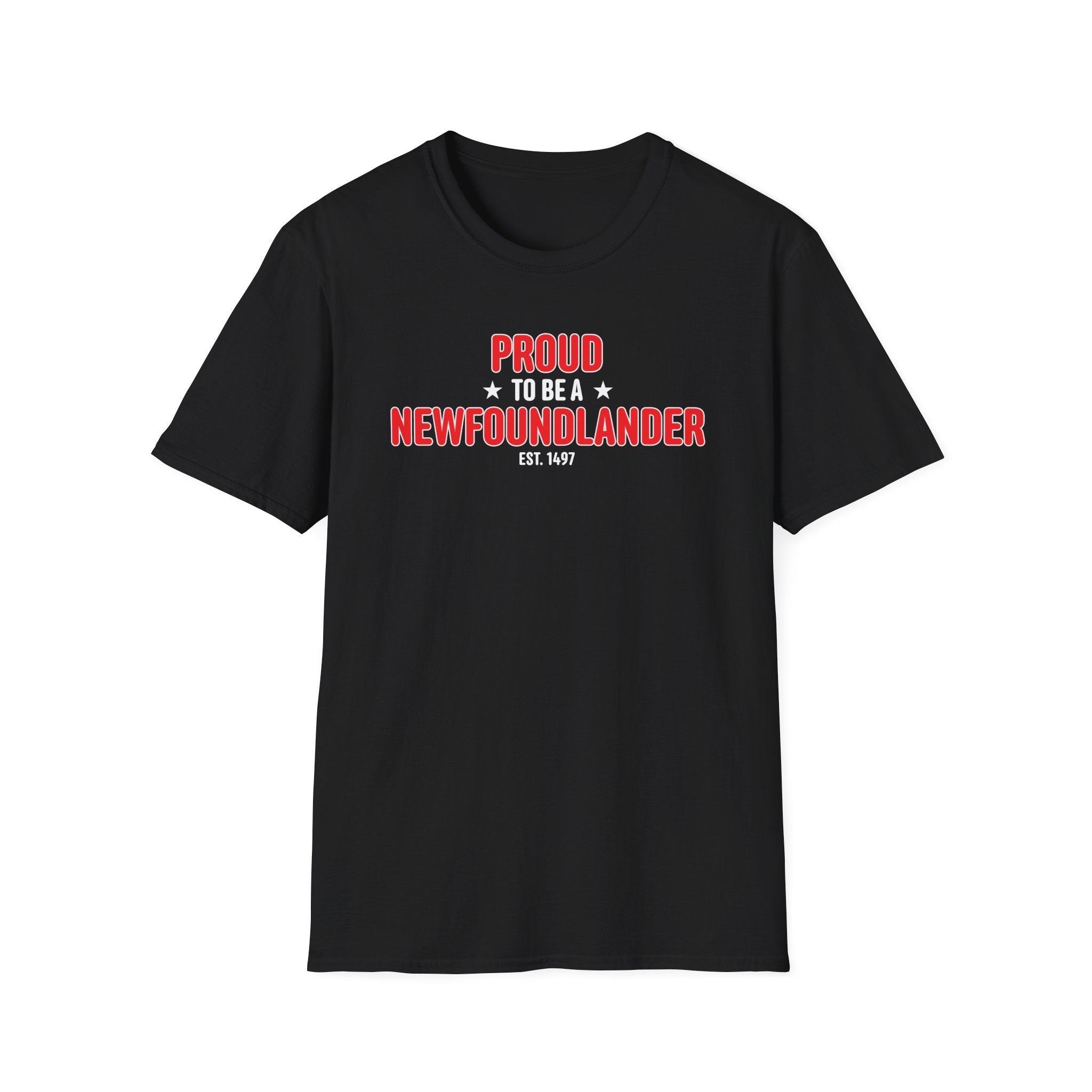 "Proud to be a Newfoundlander" T-Shirt - Newfinese Please