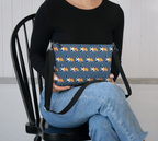Provincial Stripes Crossbody Purse - Newfinese Please