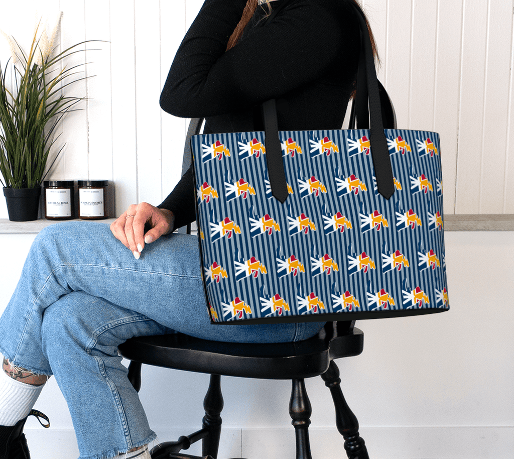 Provincial Stripes Tote Bag - Newfinese Please