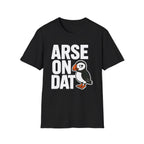 Puffin 'Arse On Dat' Graphic T-Shirt - Newfinese Please