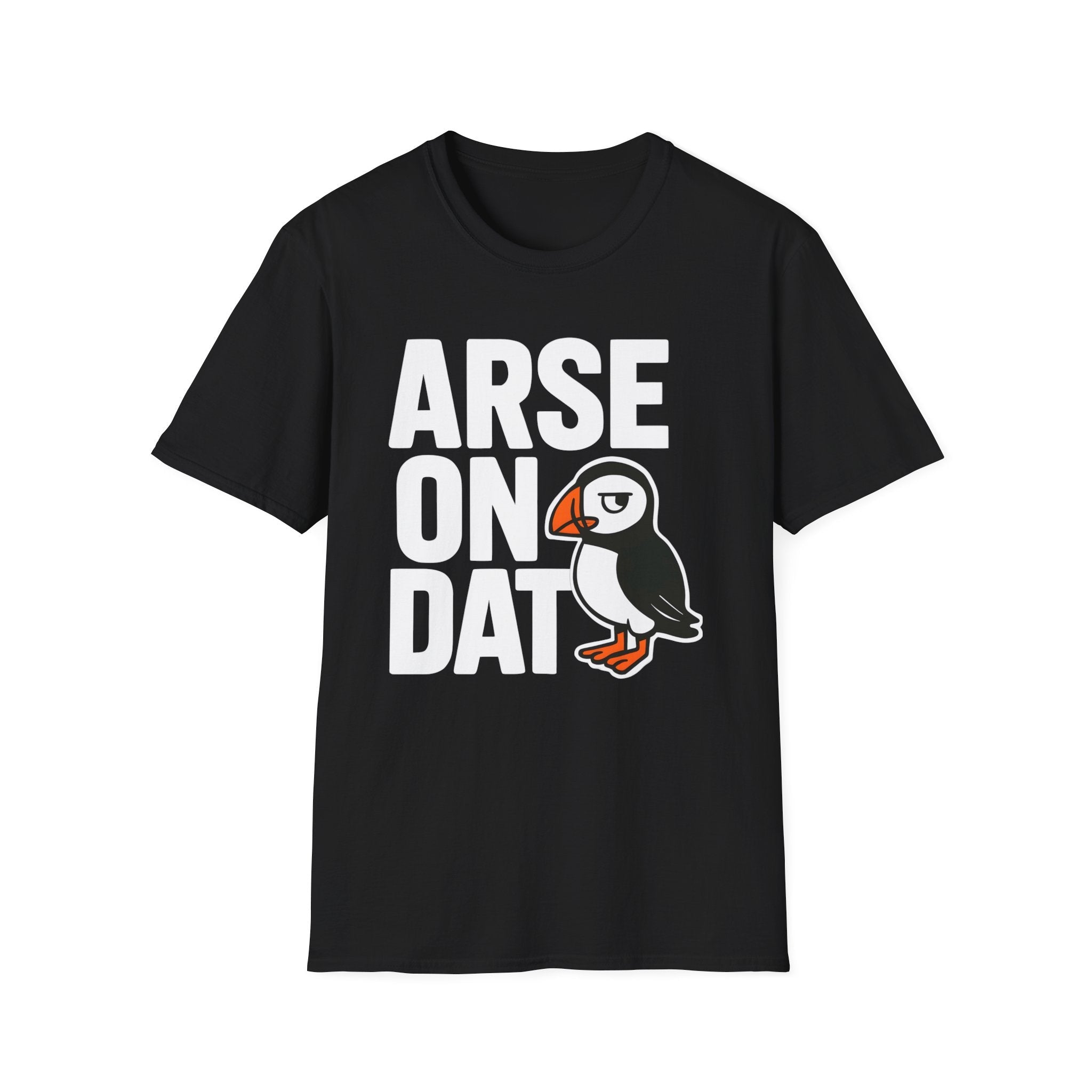 Puffin 'Arse On Dat' Graphic T-Shirt - Newfinese Please