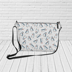 Puffin Breeze Crossbody – White Newfoundland Coastal Purse - Newfinese Please