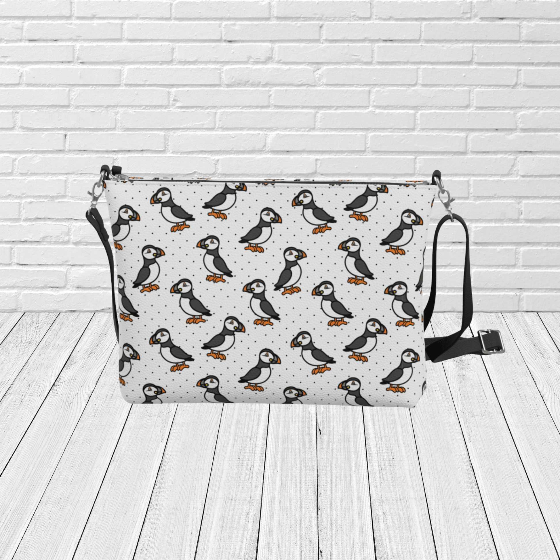 Puffin Crossbody – Newfoundland Coastal Travel & Gift Purse - Newfinese Please
