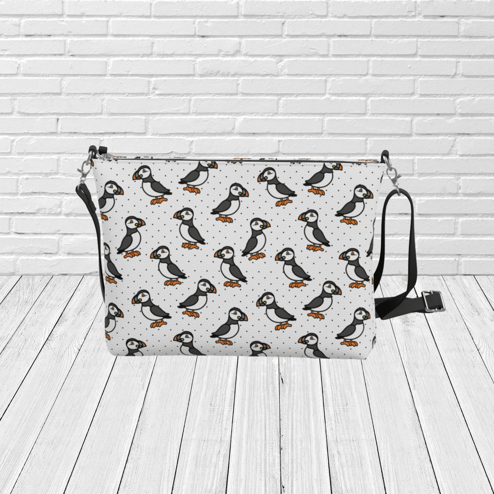 Puffin Crossbody – Newfoundland Coastal Travel & Gift Purse - Newfinese Please