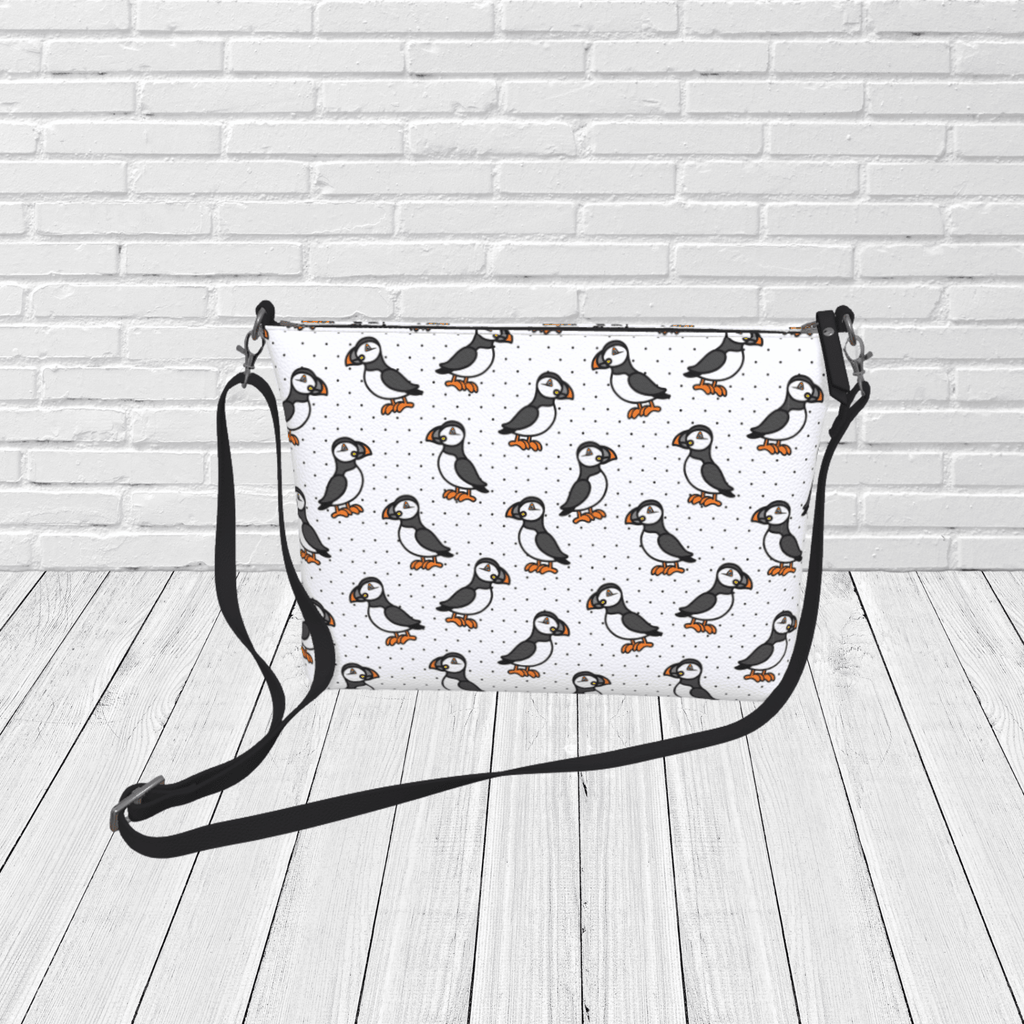 Puffin Crossbody – Newfoundland Coastal Travel & Gift Purse - Newfinese Please