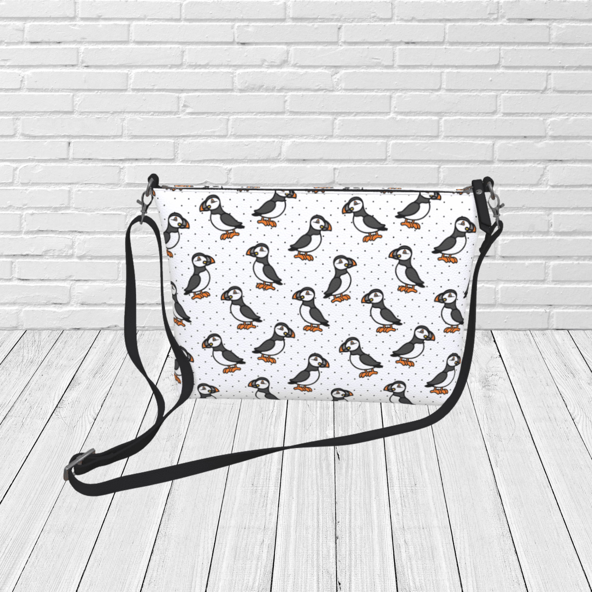 Puffin Crossbody – Newfoundland Coastal Travel & Gift Purse - Newfinese Please
