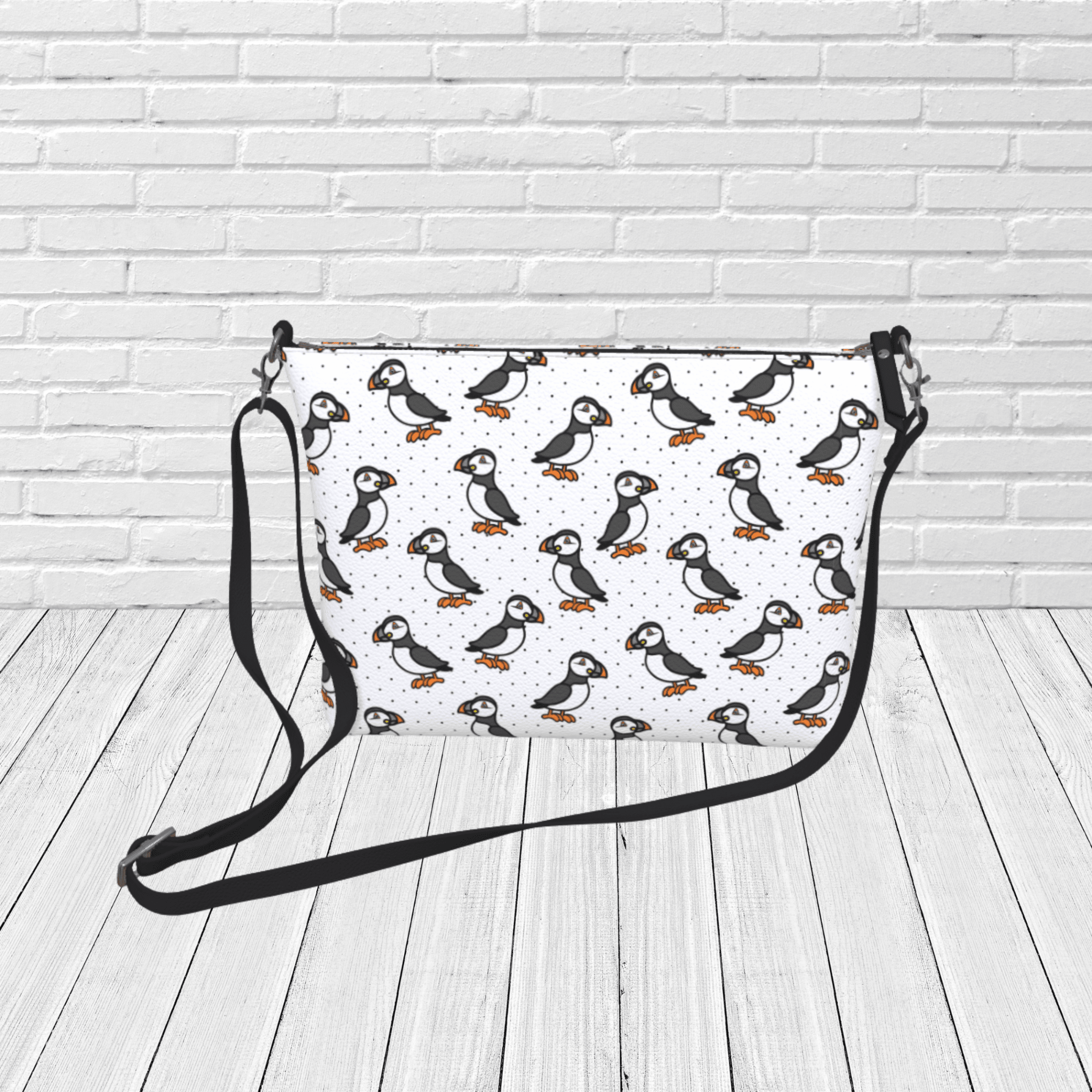 Puffin Crossbody – Newfoundland Coastal Travel & Gift Purse - Newfinese Please