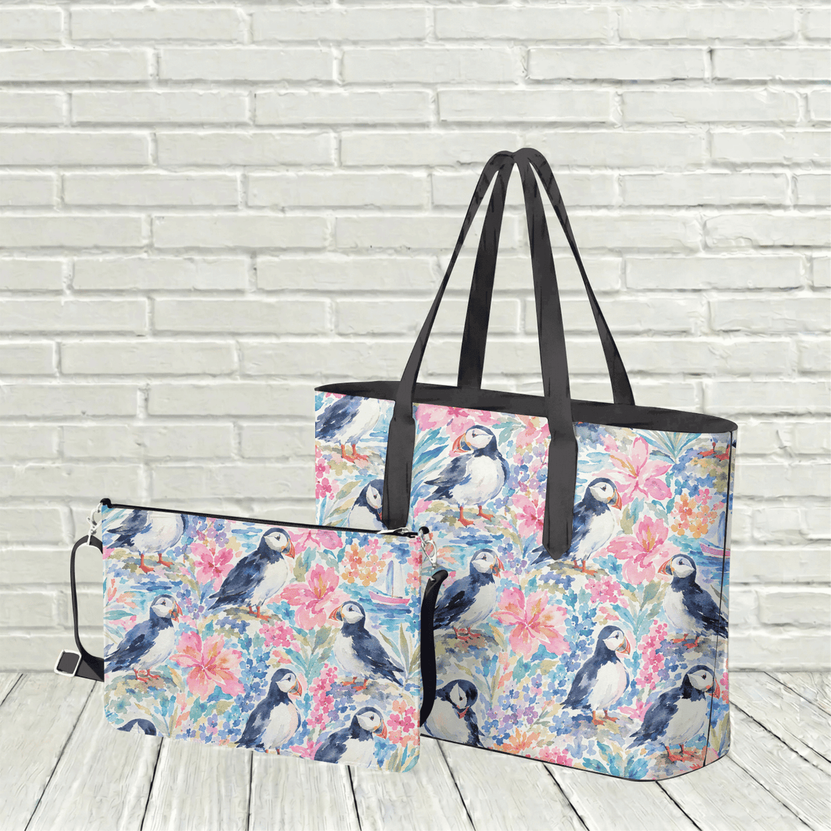 Puffin Garden Crossbody - Newfineseplease.ca