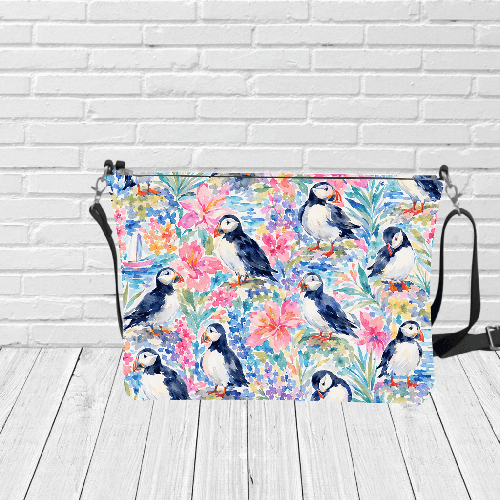 Puffin Garden Crossbody - Newfineseplease.ca