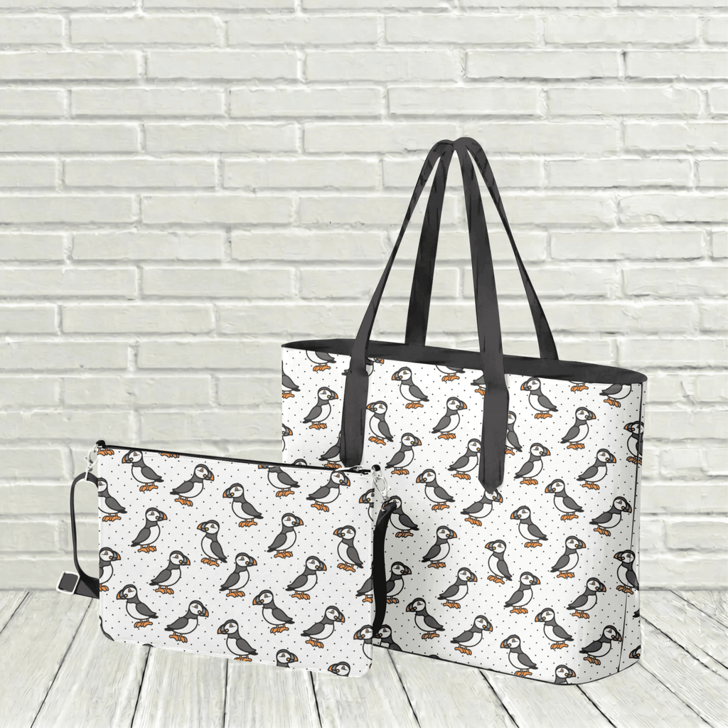 "Puffin Parade" Crossbody - Newfineseplease.ca
